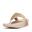 FITFLOP Lulu Glitter Toe-Thongs PU Glitter  PLATINO 41