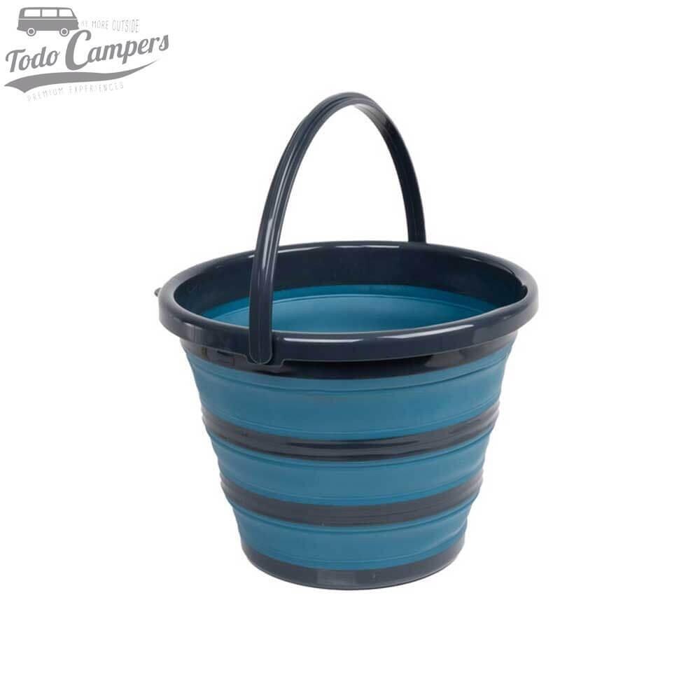 Cubo plegable de silicona de 10 litros 2/7