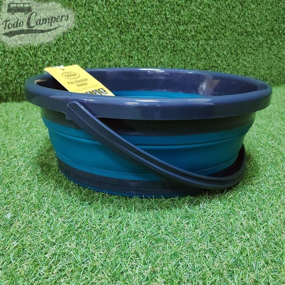 Cubo plegable de silicona de 10 litros 5/7