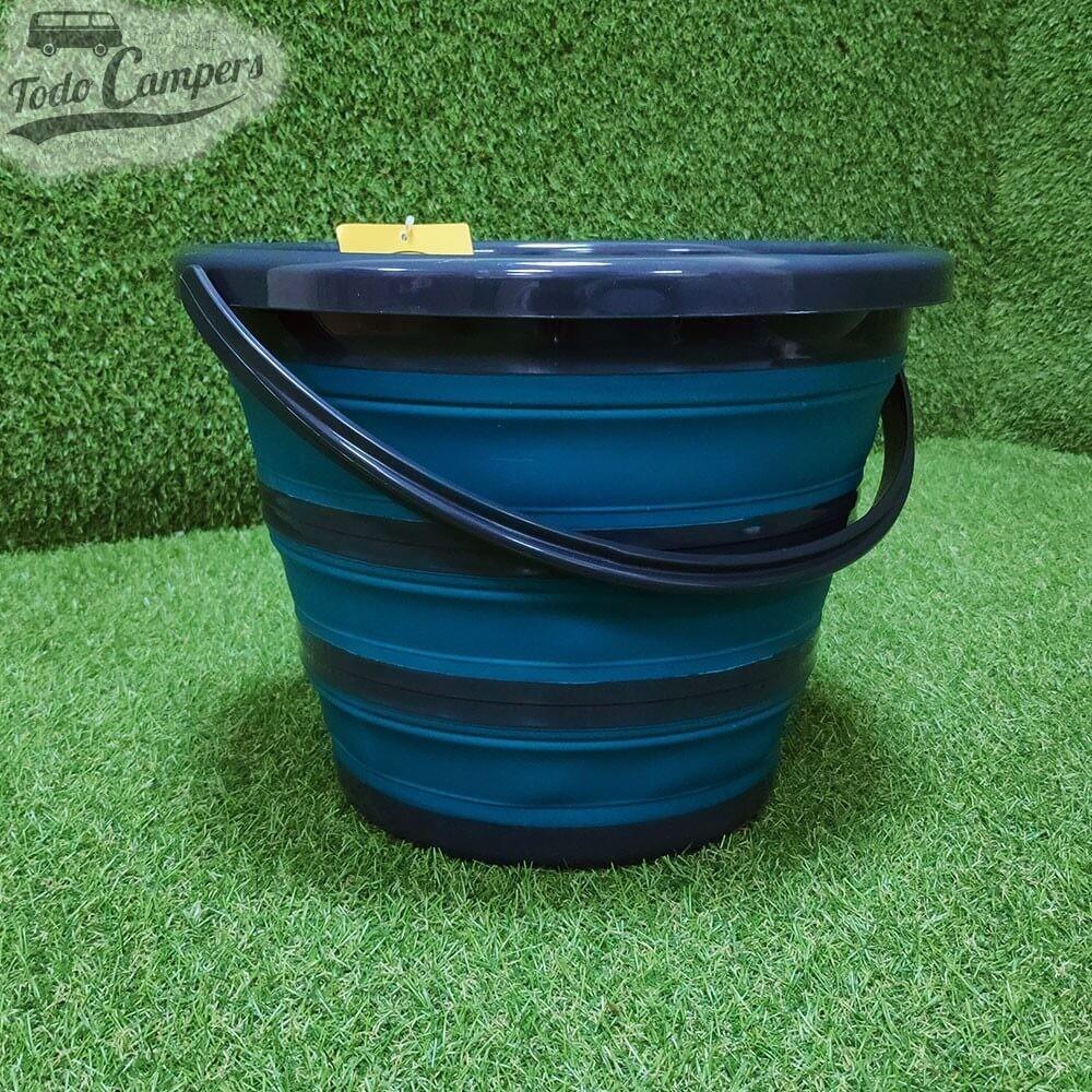 Cubo plegable de silicona de 10 litros 4/7