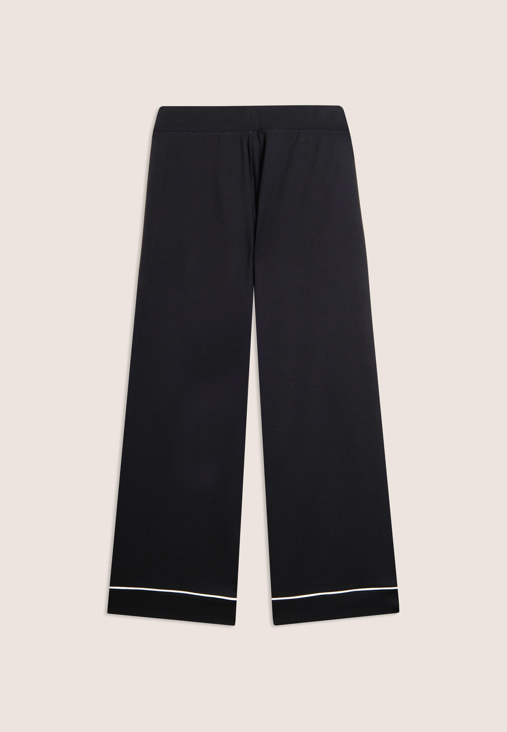 Pantalon de sport court à jambes larges avec poches passepoilées 2/3