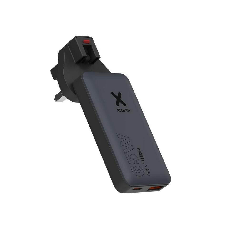 Xtorm Wereldstekker Reisstekker 65W Travel Charger + USB-C PD Kabel - Zwart 6/6