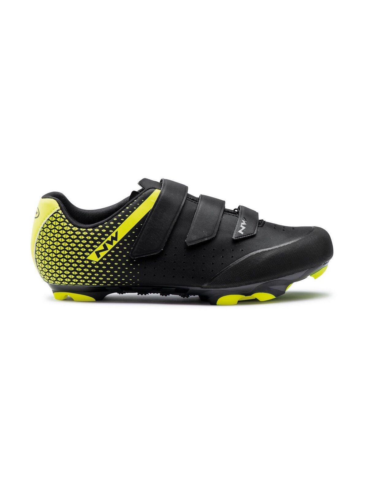 Chaussures Northwave ORIGIN 2 Noir/Jaune Fluo 4/4