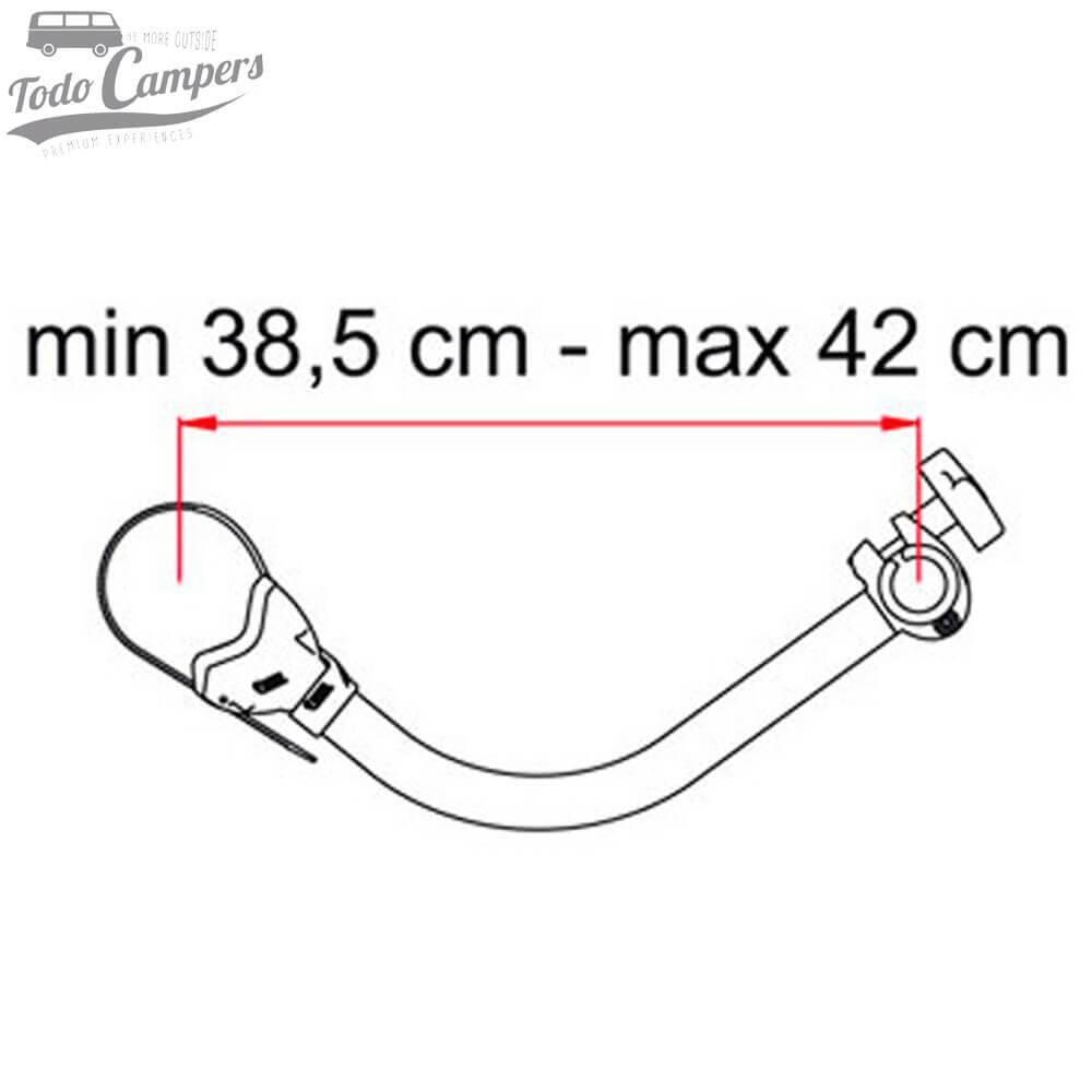 Portabicicletas Fiamma Carry Bike CL para Autocaravanas - 2 BICIS 4/5