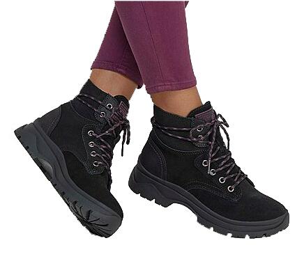 Skechers Damskie Zimowe Buty BOBS Broadies Rockin' Gal Czarne 38