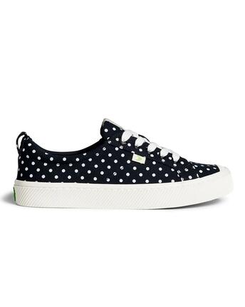 Tenisówki Cariuma OCA Low Polka Dot Black Canvas