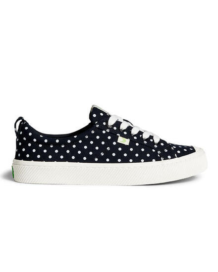 Tenisówki Cariuma OCA Low Polka Dot Black Canvas