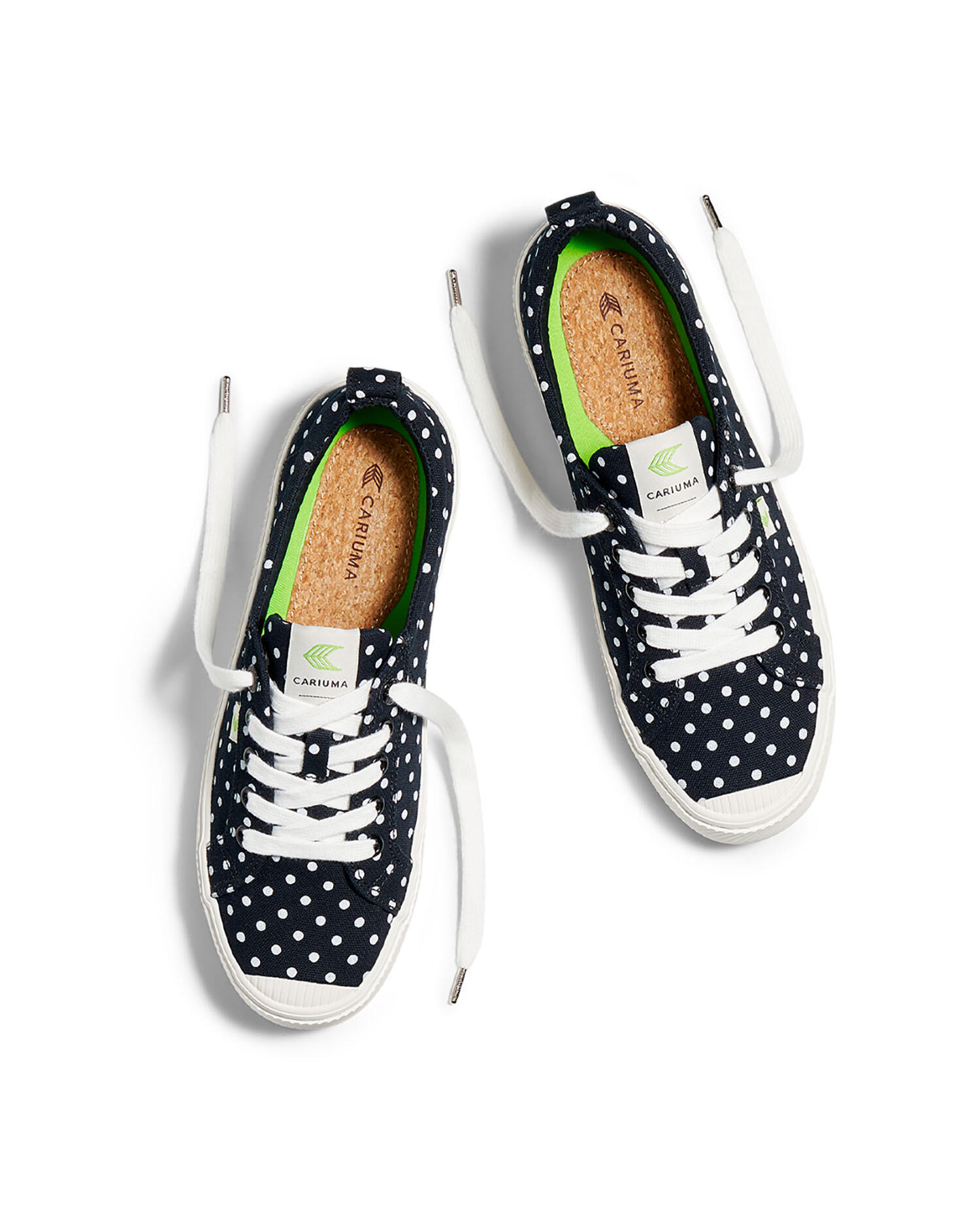 Tenisówki Cariuma OCA Low Polka Dot Black Canvas 4/7