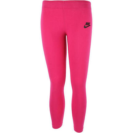 Dziecięce legginsy Nike G NSW Tight Club Logo różowe