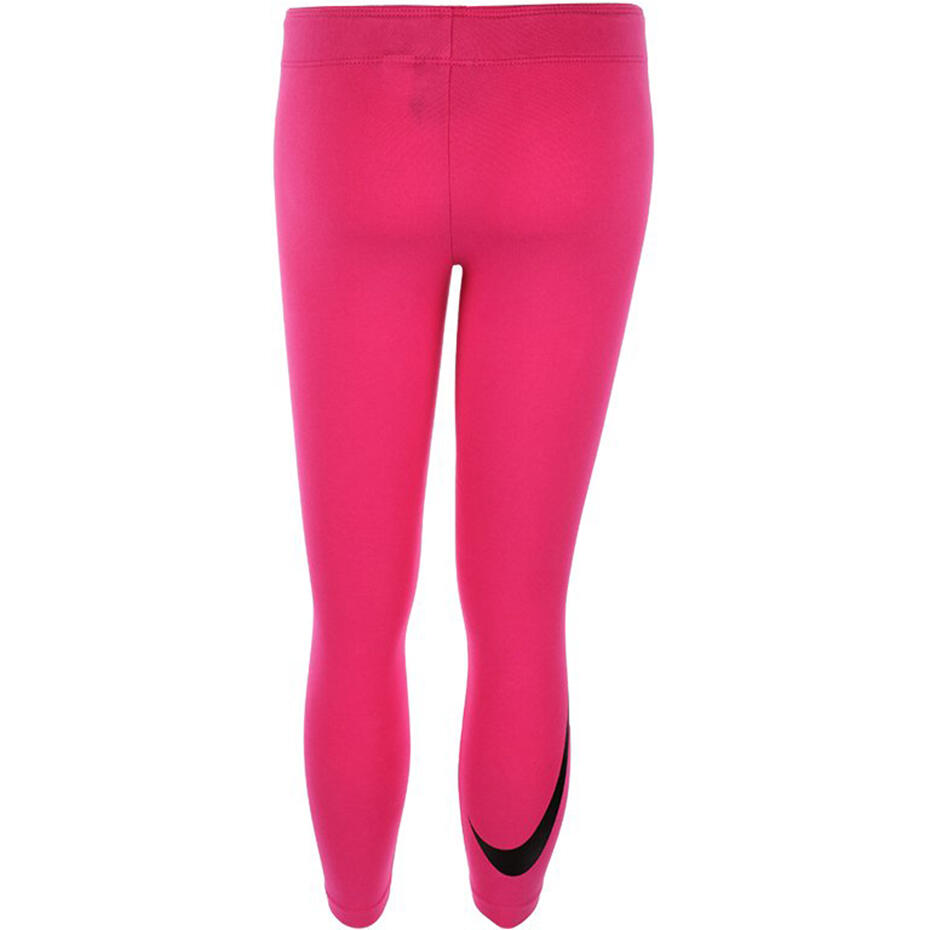 Leggings bambino Nike cotone rosa 2/2