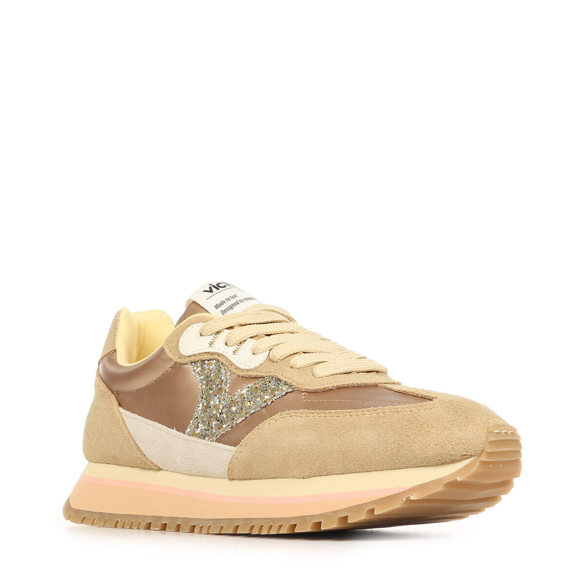 Baskets Femme Viento Nylon Metal & Serraje 2/6