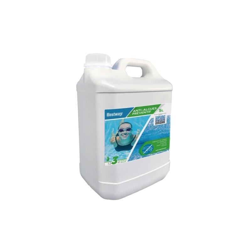 Bestway ANTI-ALGUES PREVENTIF FLACON DE 5 LITRES 4/5