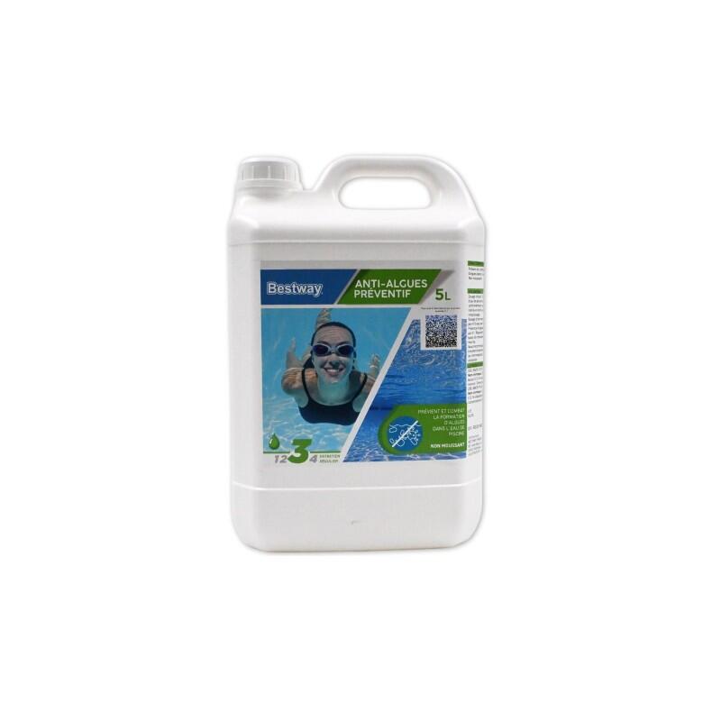 Bestway ANTI-ALGUES PREVENTIF FLACON DE 5 LITRES 3/5