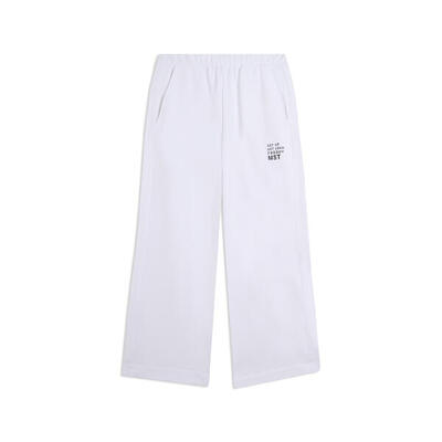 Pantaloni sportivi wide leg cropped con grafica FREDDY MST