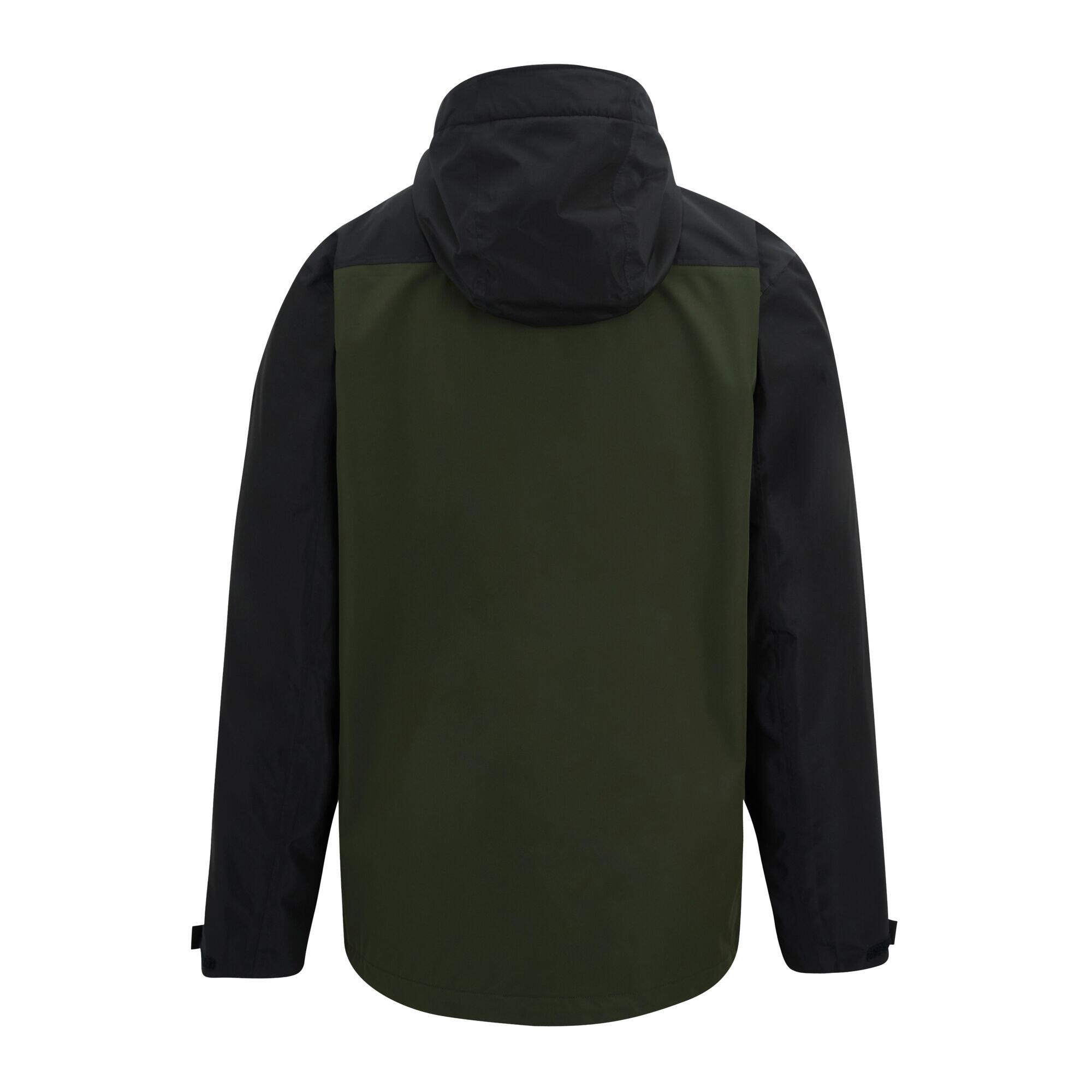 Veste Imperméable Motif/style Blocs De Couleurs CALDERDALE Homme (Vert Kaki / 2/5