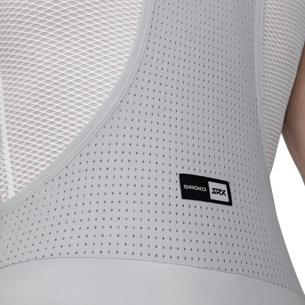 Herren Radsport lange fahrradträgerhose für SRX Supreme Gray Grau 6/8