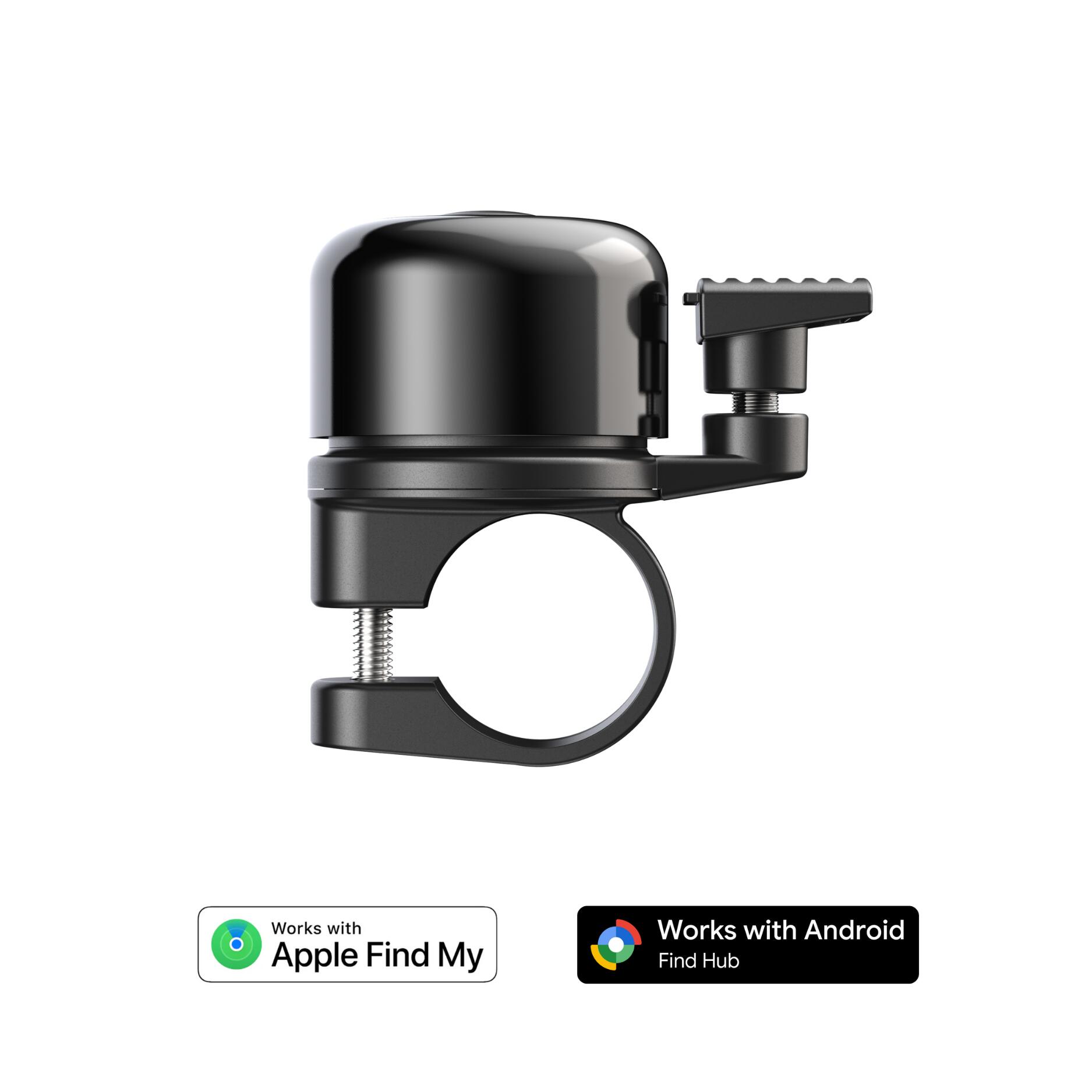 Smarte Fahrradklingel mit Apple Find My - 31.8 mm Lenkerdurchmesser 2/2