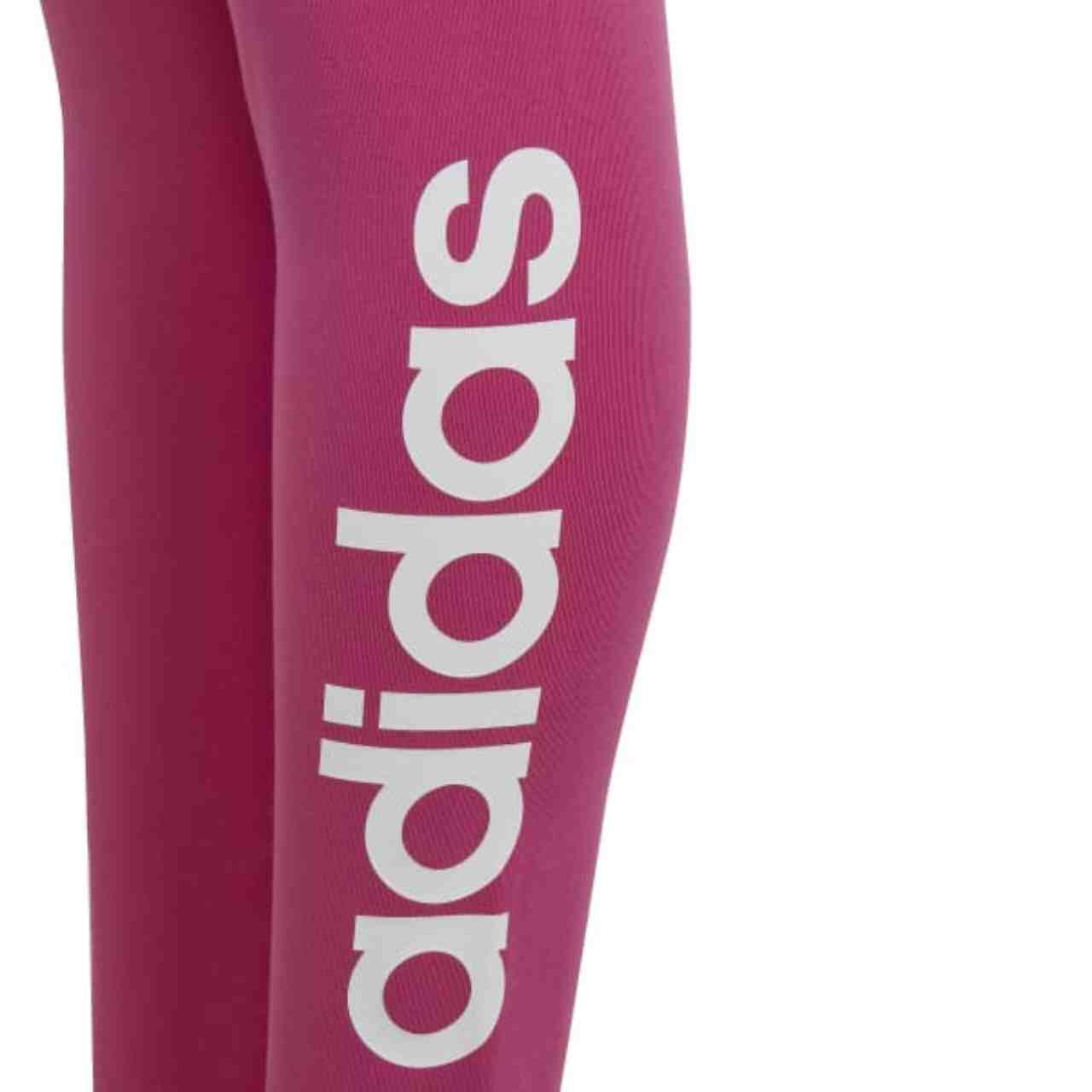 Leggings pour enfants adidas Essentials Linear Logo Cotton Tights 3/4