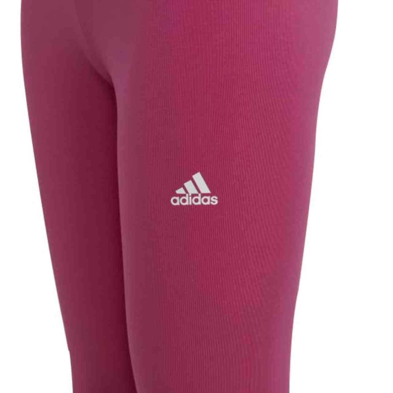 Leggings pour enfants adidas Essentials Linear Logo Cotton Tights 4/4