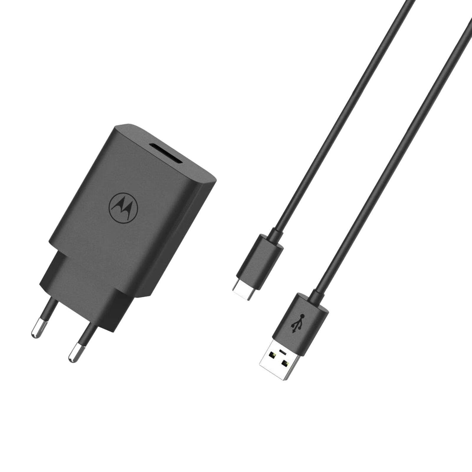 Motorola TurboPower USB-A Charger 33WSCHWARZ 3/4