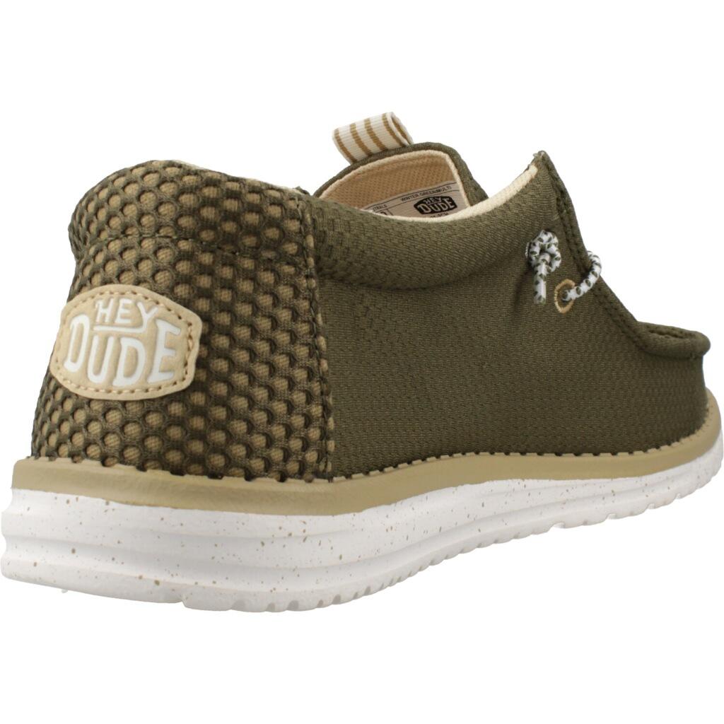 Buty HEY DUDE WALLY MESH NEUTRALS Zielony 3/5