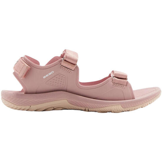 4F F057 Sandales femme rose clair