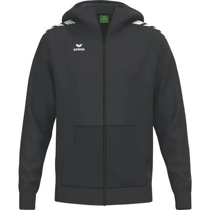 Czarna kurtka z kapturem Erima Cmpt Wings