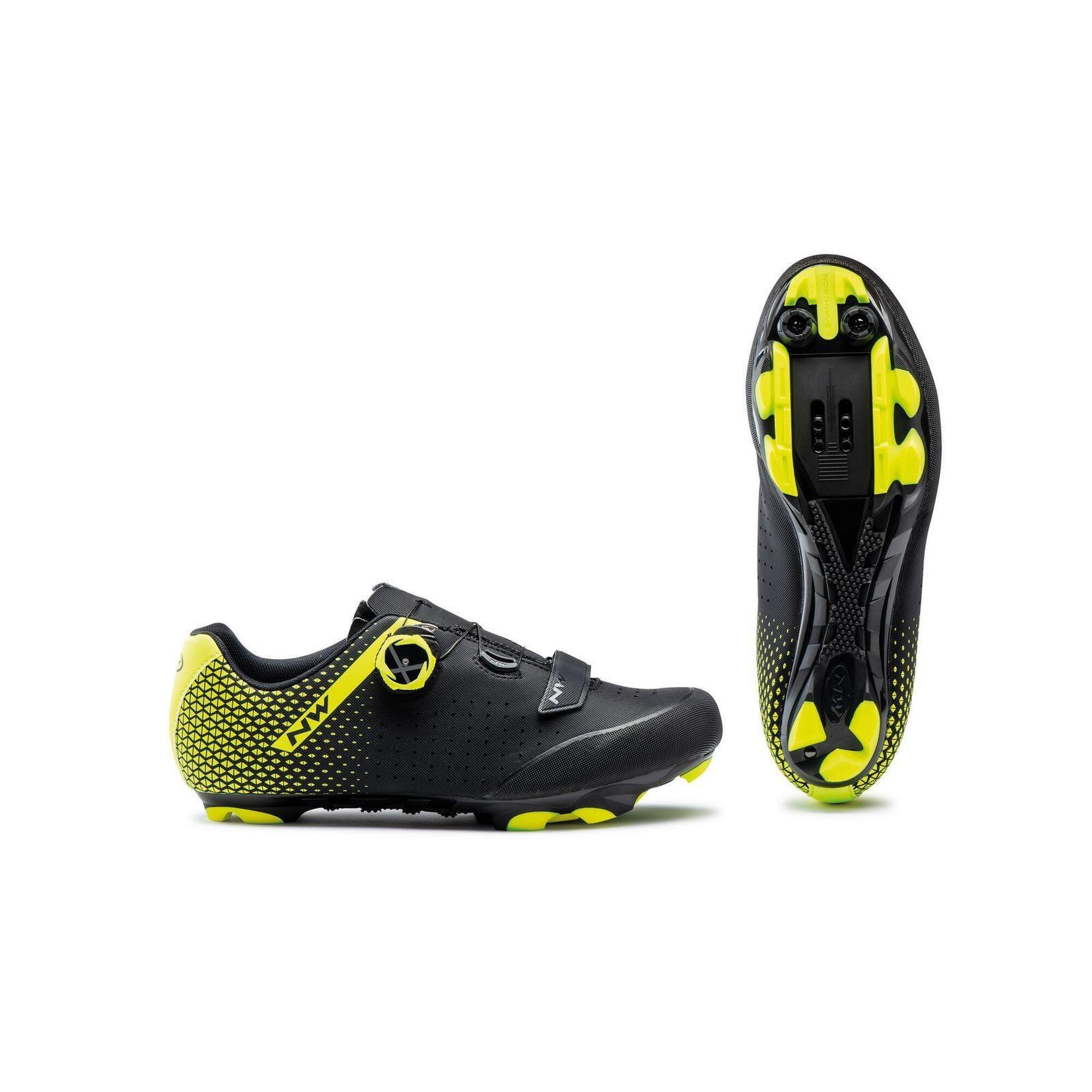 Northwave - Chaussures De Cyclisme - Origin Plus 2 - Chaussures De Sport - Jaune|noir - 45 - Decathlon