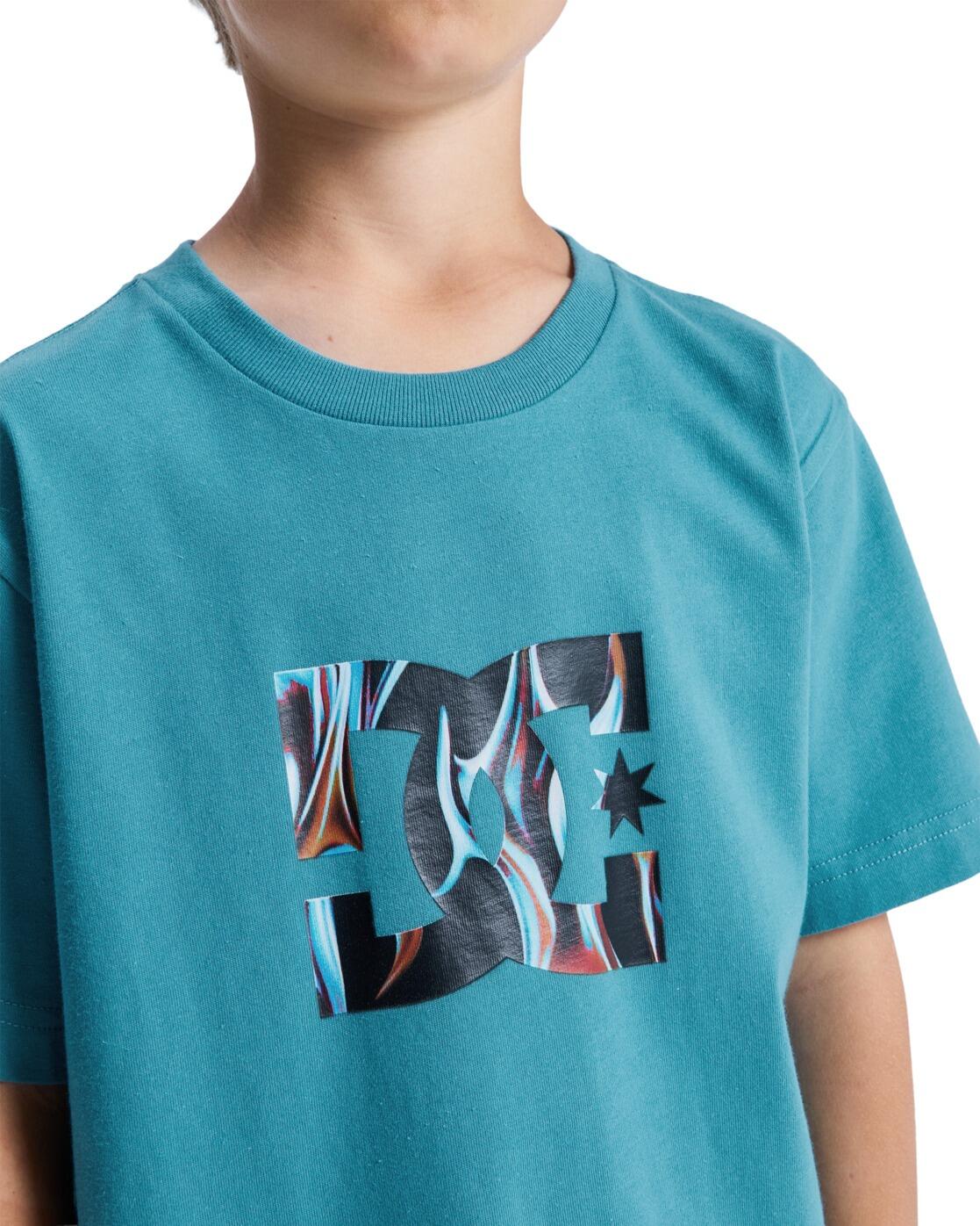 Camiseta de manga corta DC STAR FILLED Azul Niño 3/4
