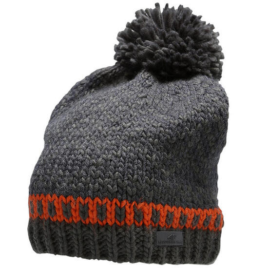 4F Herren-Mütze Multicolor, doppellagig, mit Polyesterfutter