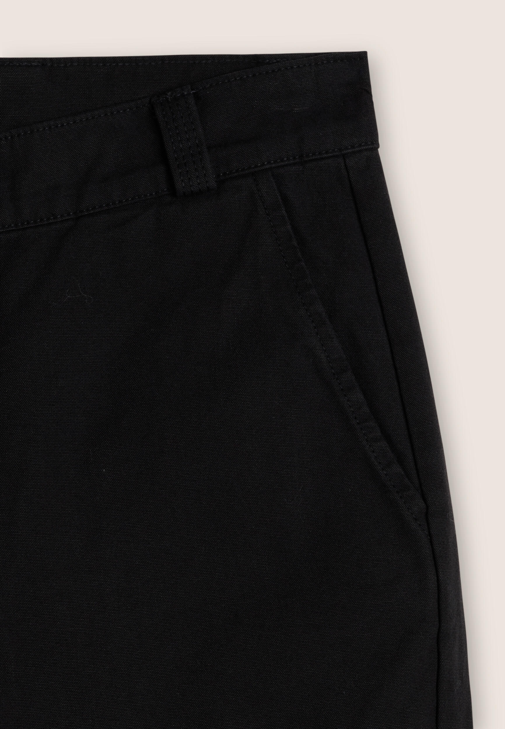 Pantaloni cropped slim fit in cotone 3/3