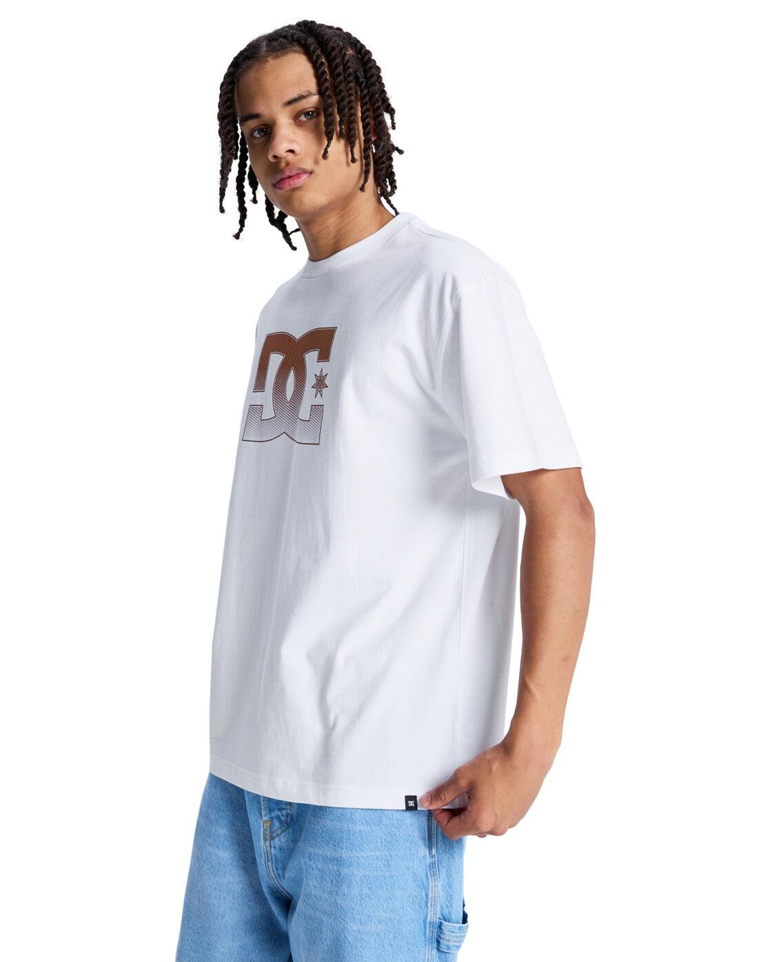 T-Shirt à manches courtes Blanc Homme 3/4