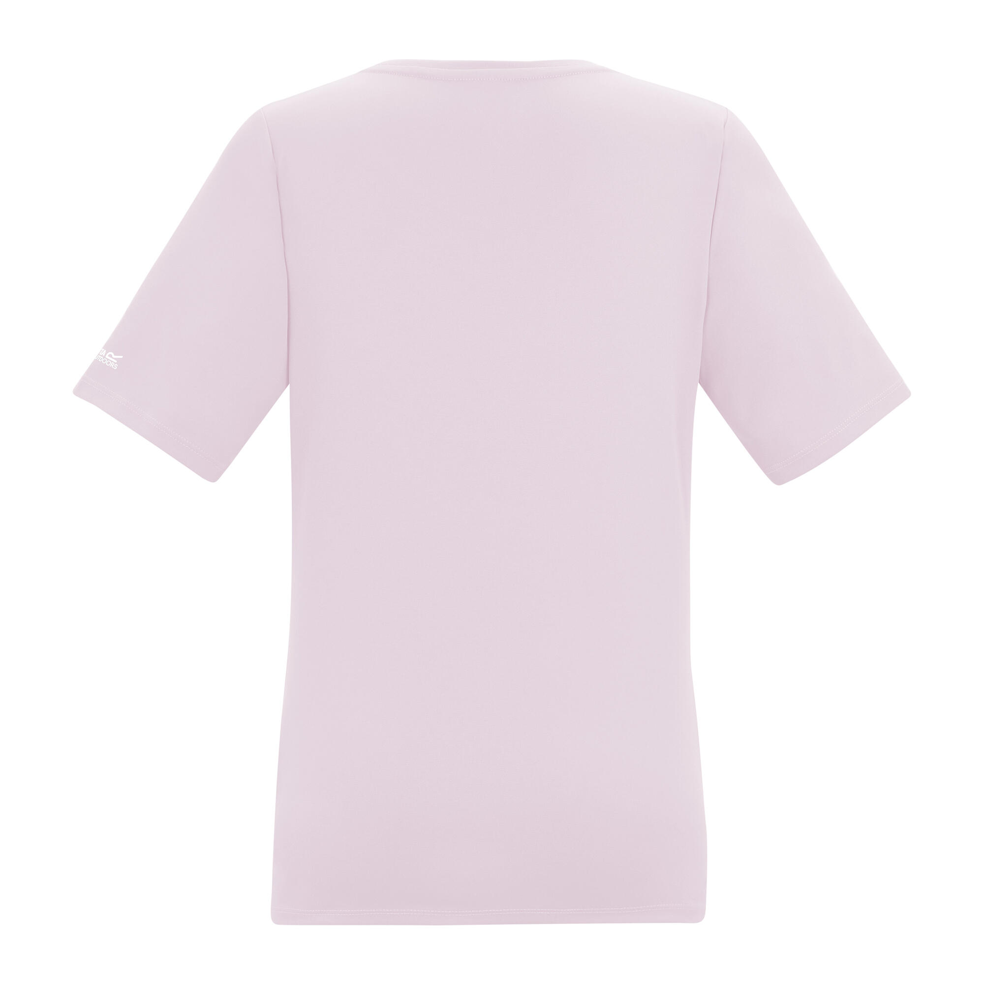 Dames Fingal V Hals Tshirt (Roze waas) 2/5