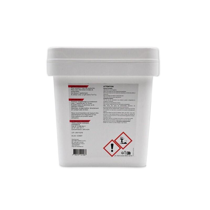 Bestway Chlore Choc - Pastilles 20g Seau de 5kg 2/4
