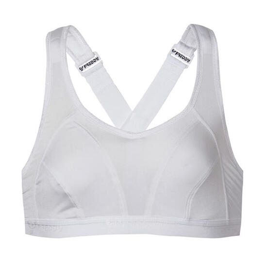 MEDIUM SUPPORT. Soutien-gorge technique sans armature, avec découpes ergonomique