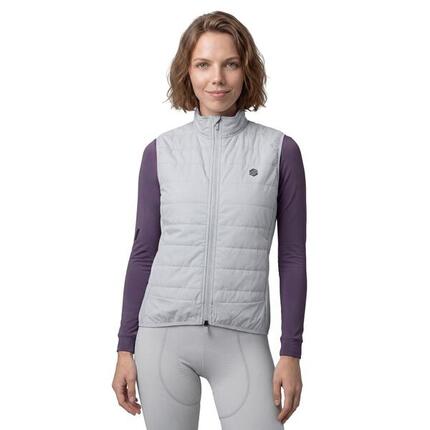 Women Cycling 's thermal vest SRX Ultra Warm-W Gray Grey