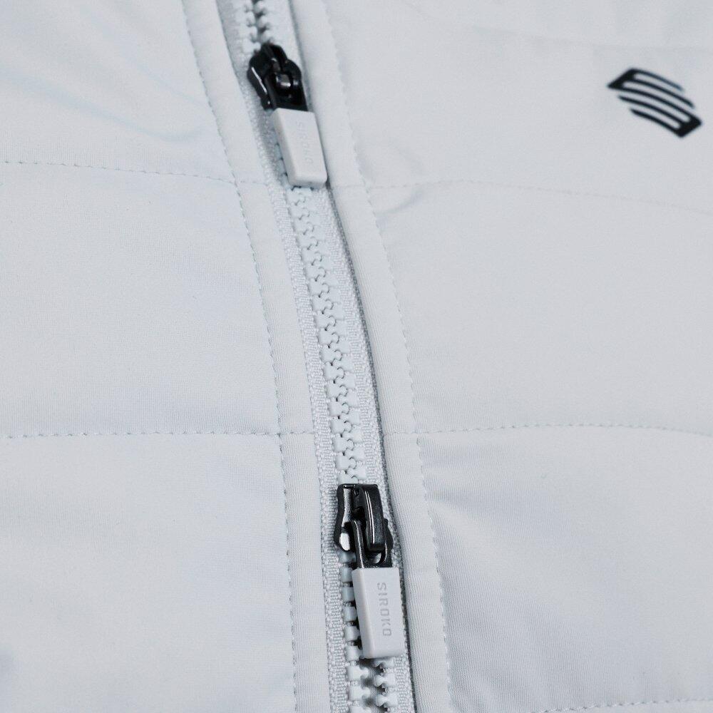 Gilet termico da ciclismo da donna SRX Ultra Warm-W Gray Grigio 4/8