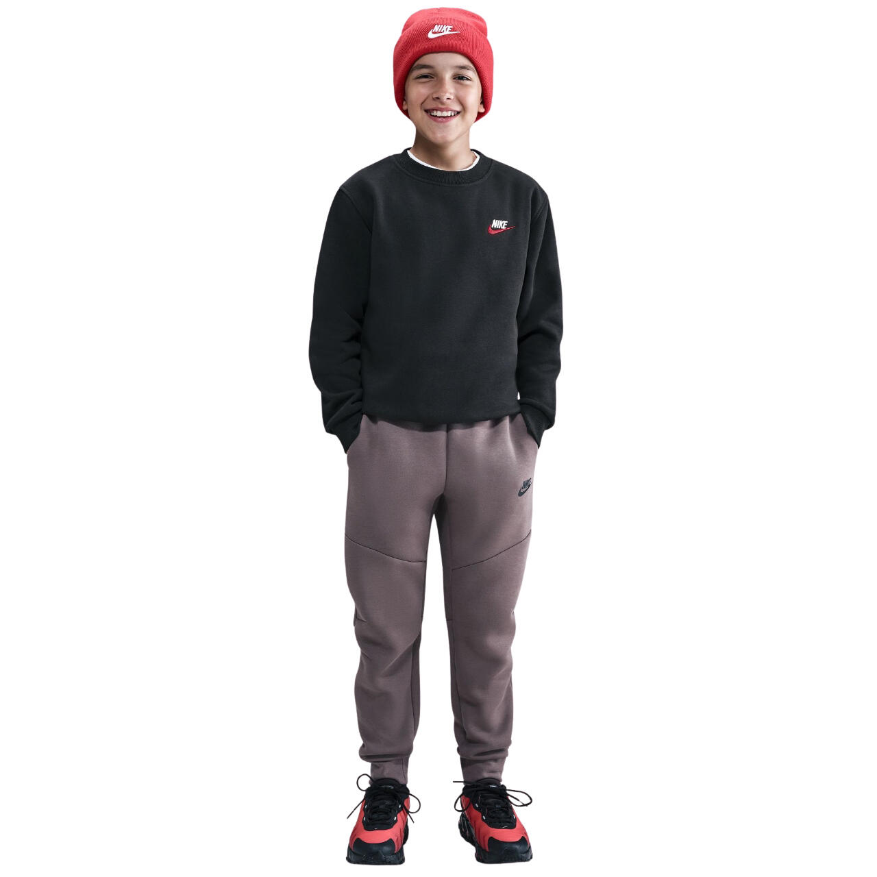 Felpa per bambini Nike Sportswear Club Fleece 6/7