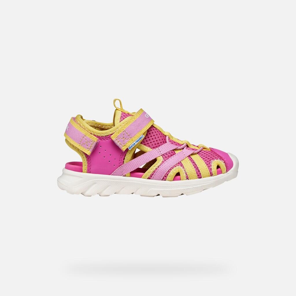 Sandales Fille SANDAL AIRADYUM GIRL Fuchsia/Jaune 2/7