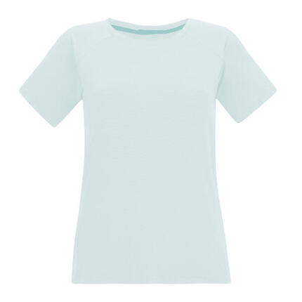 Tshirt Uni Manches Courtes LIMONITE Femme (Bleu Délavé)