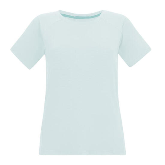 Tshirt Uni Manches Courtes LIMONITE Femme (Turquoise Pâle)
