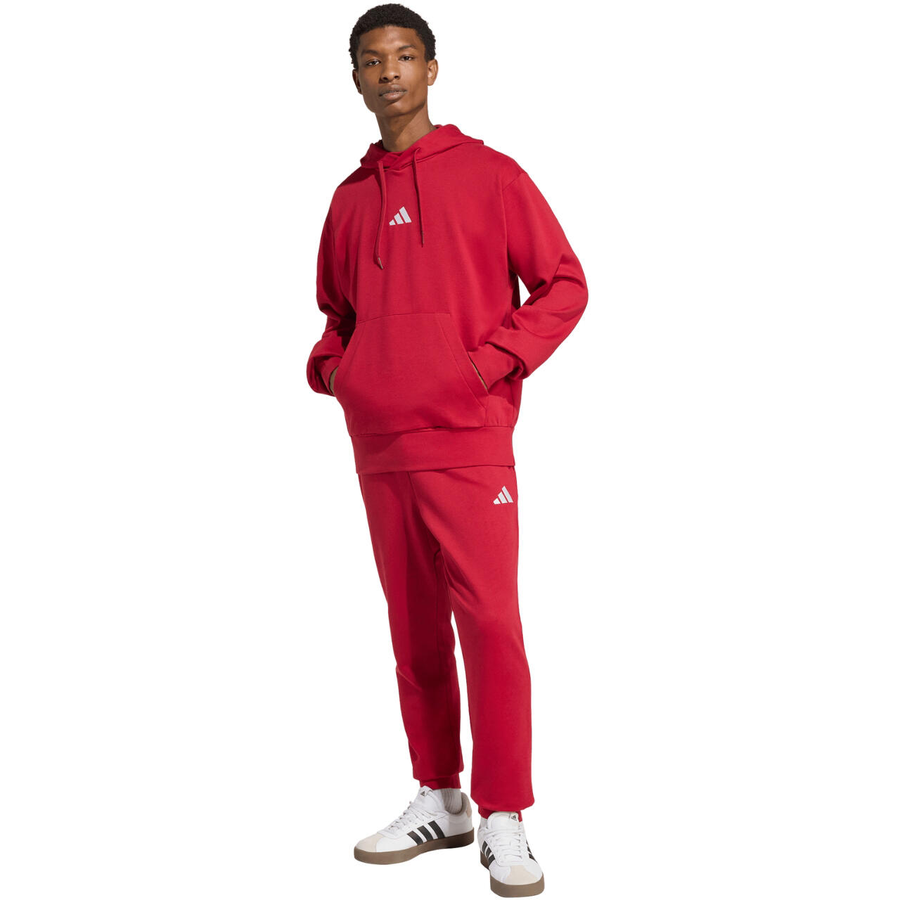 Felpa da uomo adidas Essentials Feelcozy Hoodie 7/7