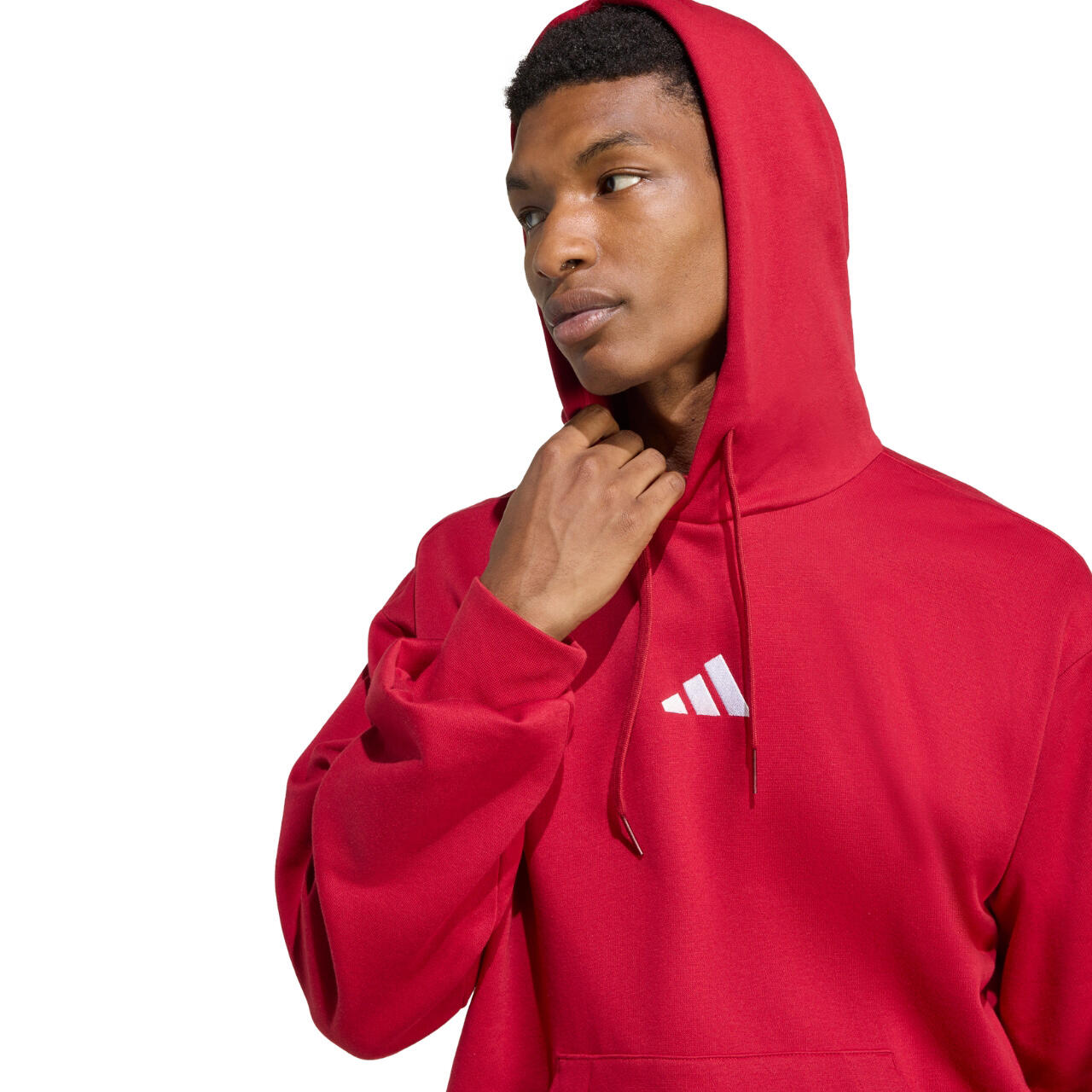Felpa da uomo adidas Essentials Feelcozy Hoodie 5/7