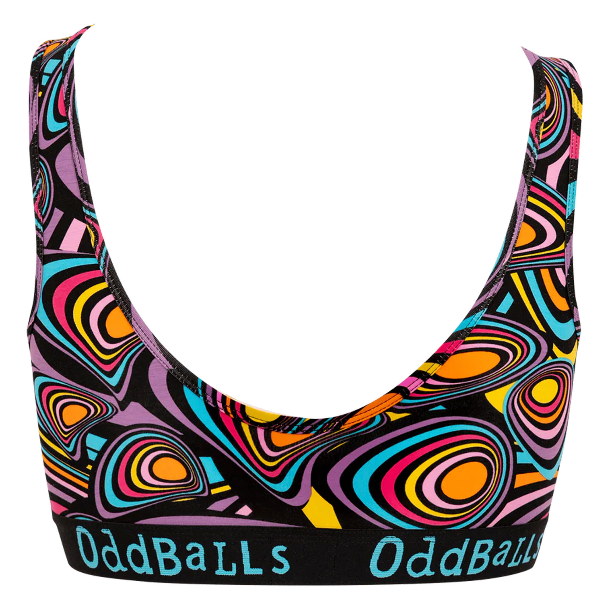 OddBalls - Brassière Femme Coton Colorée | Douce Sans Armature Quotidienne 2/3