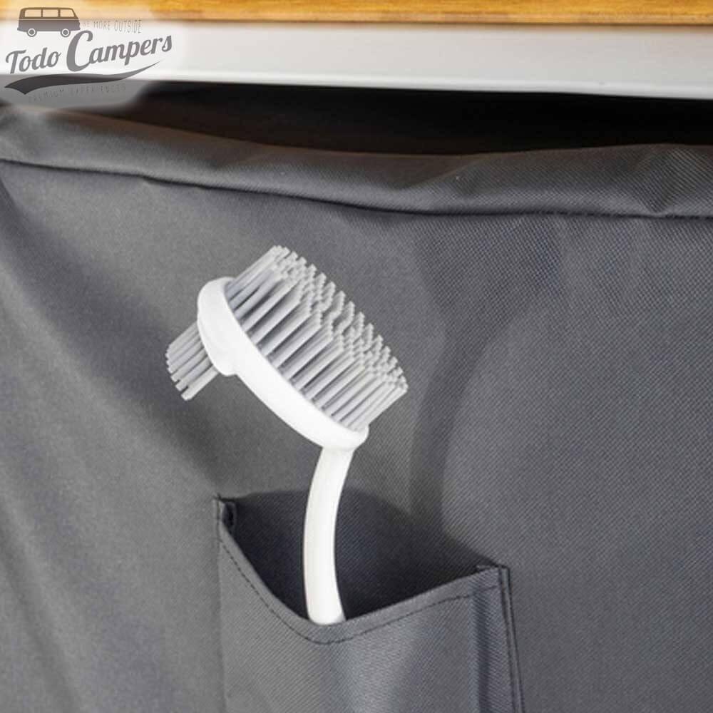 Mueble de cocina plegable Bamboo Quick Mini con protector de viento - 1 módulo 6/7