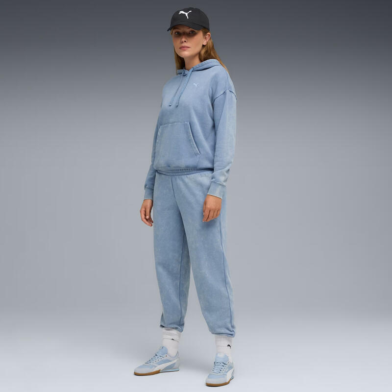 Pantaloni de damă Puma ESS Elevated Comfort Wash Sweatpants