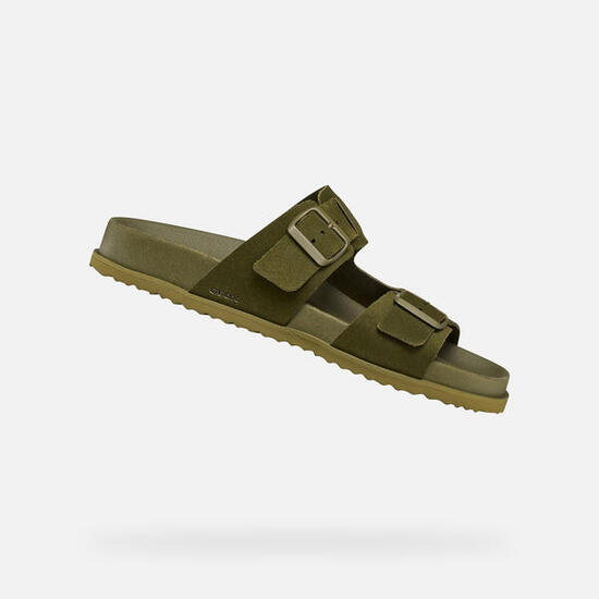 Sandales Homme U PARNAIBA Vert Militaire
