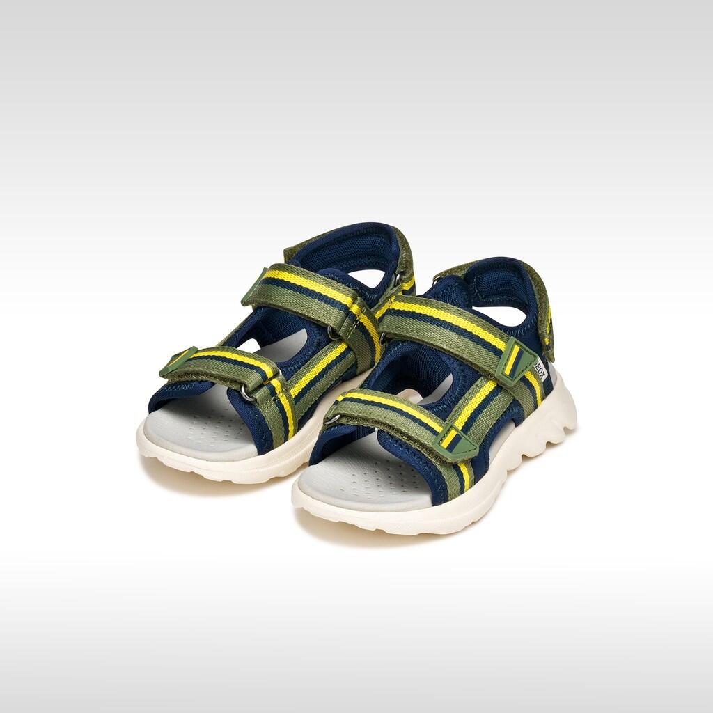Sandales Garçon SANDAL AIRADYUM BOY Vert Militaire/Bleu Marine 3/7