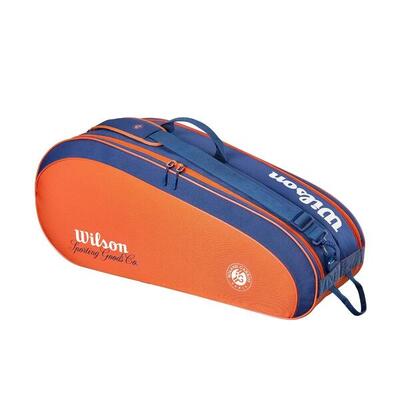 Borsa per 6 racchette da tennis Wilson Team Roland Garros 2026