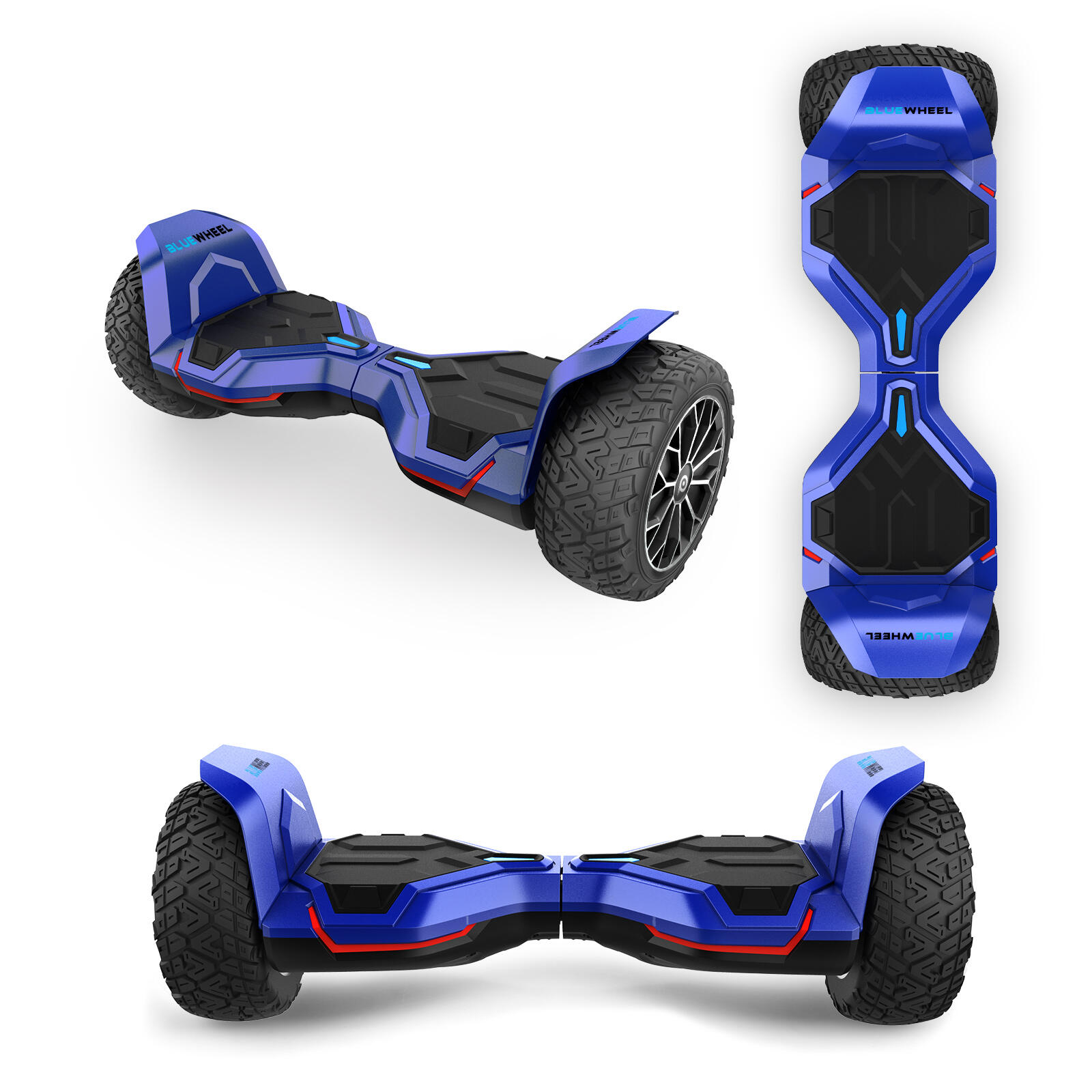 Bluewheel HX510 hoverboard 8,5", app, offroad, 15 km/u 5/6